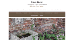 Desktop Screenshot of porchhousenorthallerton.com