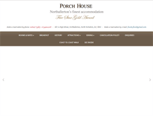 Tablet Screenshot of porchhousenorthallerton.com